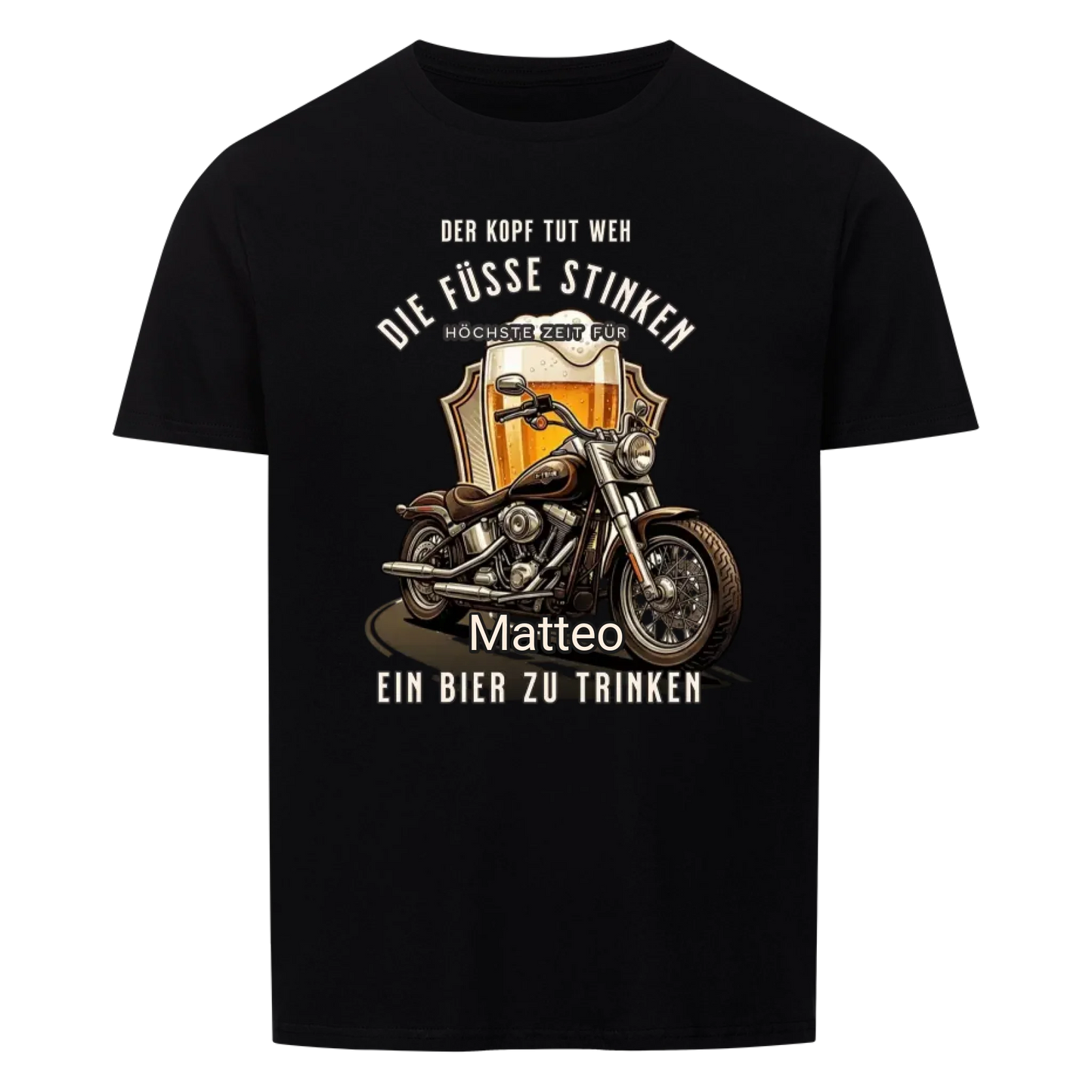 DER KOPF TUT WEH... Dein personalisiertes T-Shirt