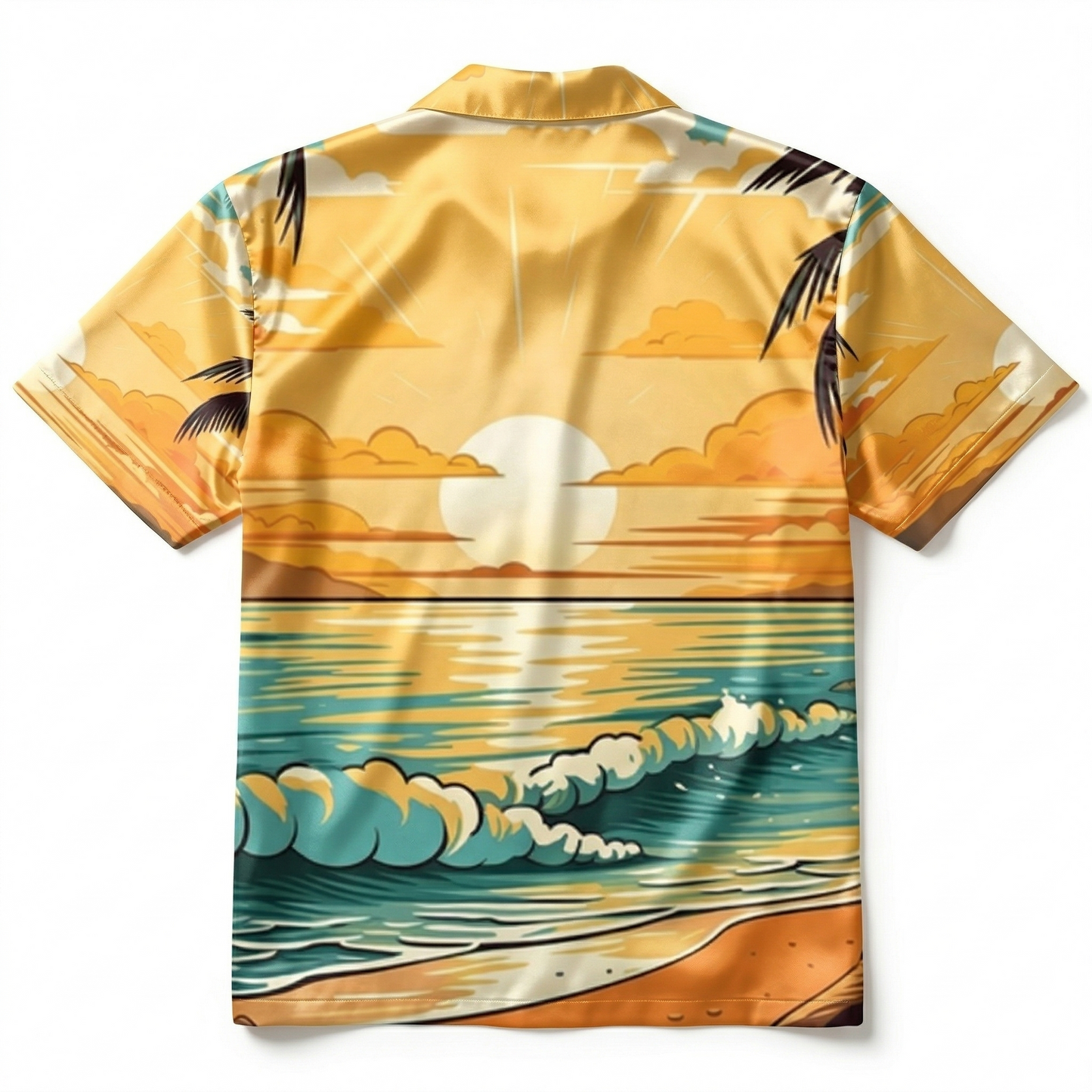 BEER-RAK, Alloverprint Hawaiihemd