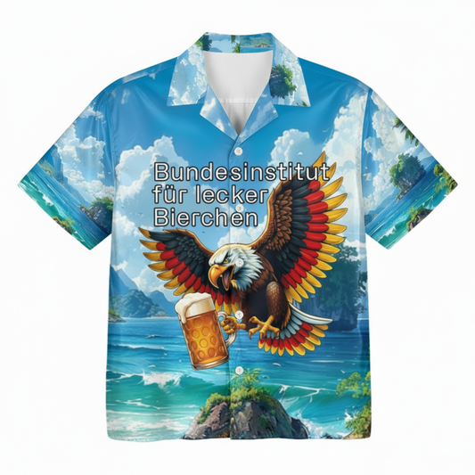 Bundesinstitut für lecker Bierchen, Alloverprint Hawaiihemd