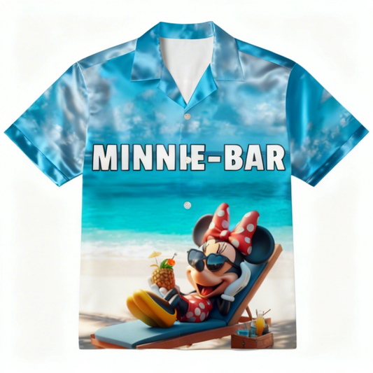MINNI-BAR, Alloverprint Hawaiihemd